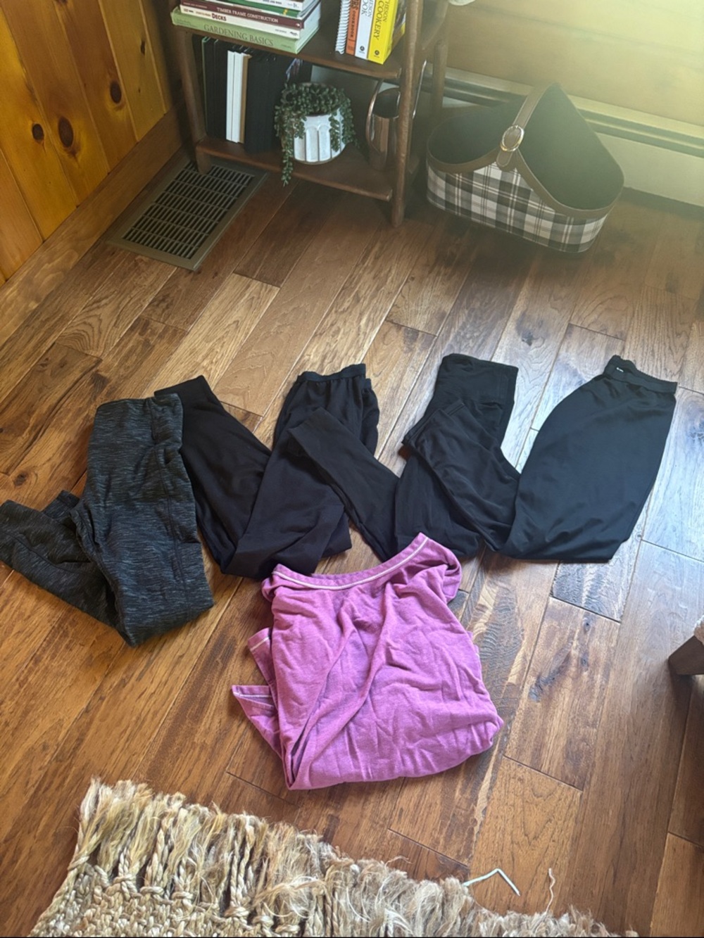 Mixed Activewear Bundle with Pink Top